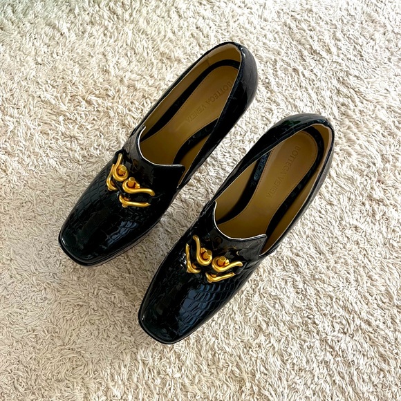 RUNWAY BOTTEGA VENETA MOSTRA PLATFORM PUMPS NEW - Picture 8 of 9